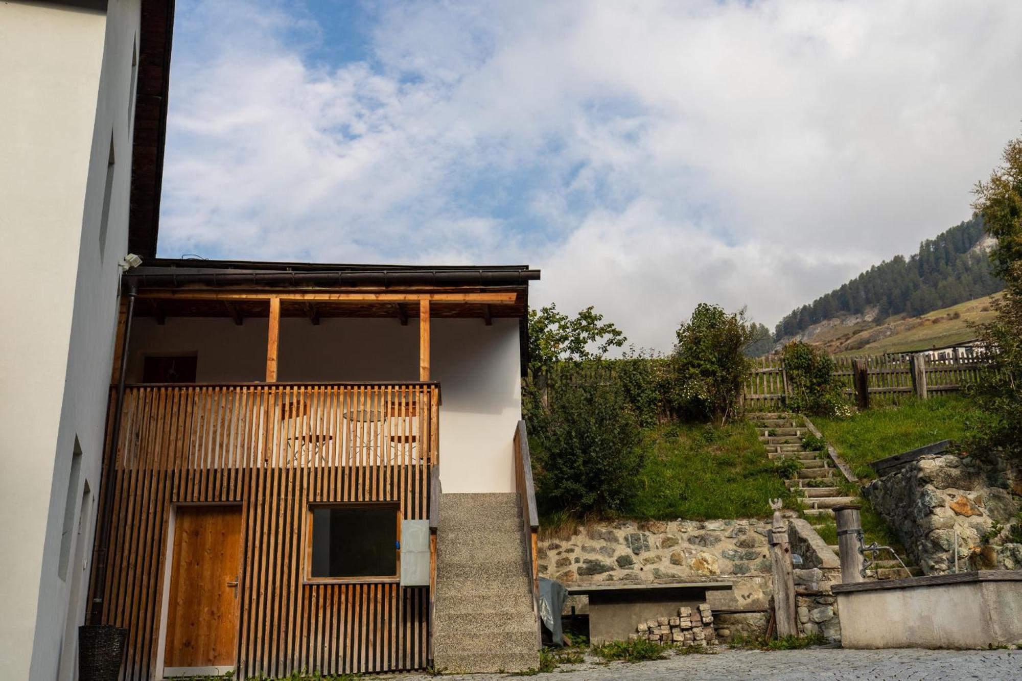 Apartmán Chasa Muglin Ardez Exteriér fotografie